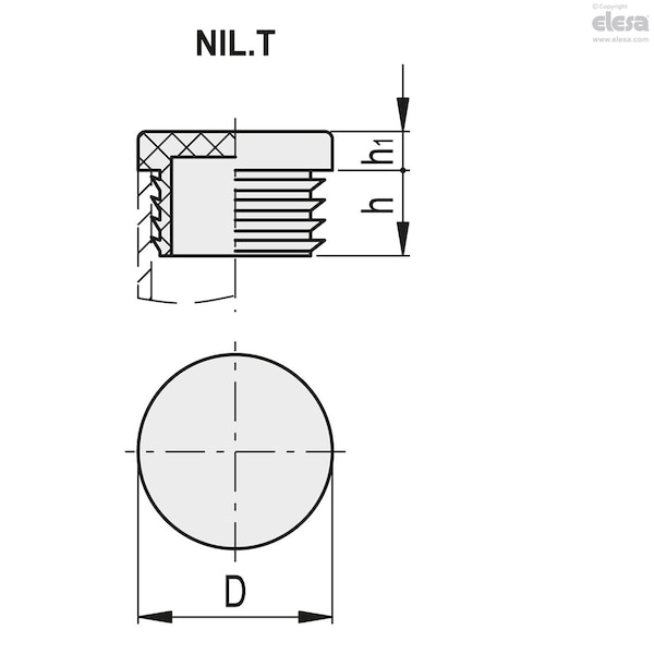 For Round Tubes, NIL.T-19-C9